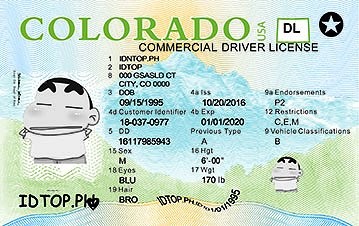 COLORADO - Premium Scannable ID