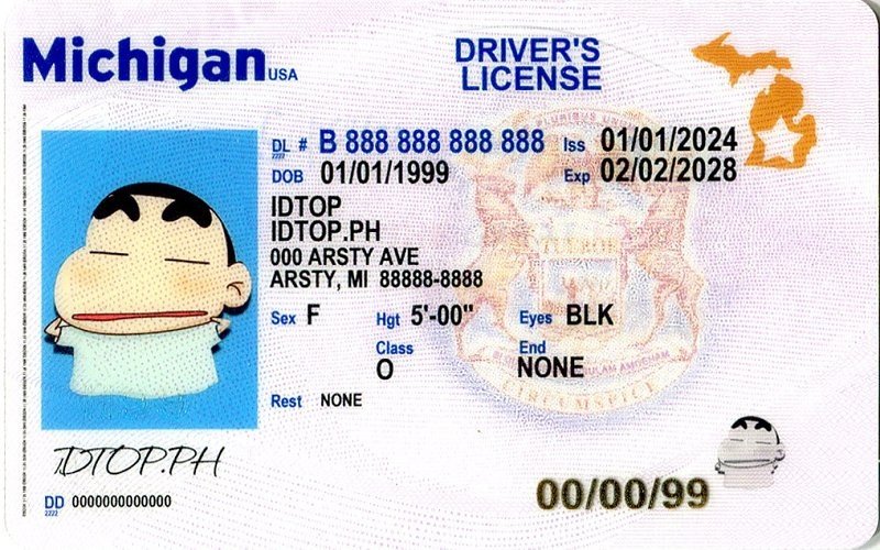 MICHIGAN-New - Premium Scannable ID
