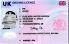 Small Size United Kingdom UK - View 1 - High Quality Scannable ID