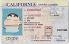 Small Size United States CALIFORNIA - View 2 - High Quality Scannable ID