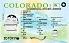 Small Size United States COLORADO - View 1 - High Quality Scannable ID