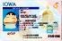 Small Size United States IOWA - View 2 - High Quality Scannable ID