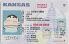Small Size United States KANSAS - View 2 - High Quality Scannable ID