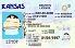 Small Size United States KANSAS - View 1 - High Quality Scannable ID