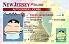 Medium Size United States NEW-JERSEY - High Quality Scannable ID