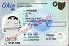 Small Size United States OHIO - View 3 - High Quality Scannable ID