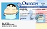 Medium Size United States OREGON - High Quality Scannable ID