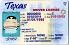 Small Size United States TEXAS - View 2 - High Quality Scannable ID