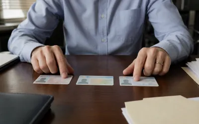 California, Texas, and New York Driver's Licenses: Security Features and Design Differences Compared